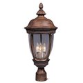 Maxim Lighting Maxim Lighting 3461CDSE Knob Hill Cast 3-Light Outdoor Pole/Post Lantern - Sienna 3461CDSE